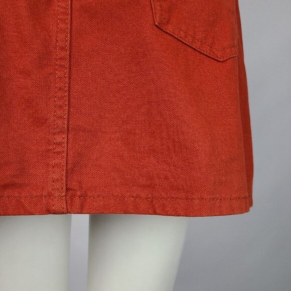 Bdg Urban Outfitters Orange Denim Skirt - Picture 9 of 12